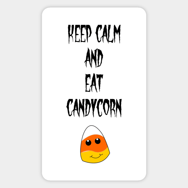 Calm and Candycorn Sticker by traditionation